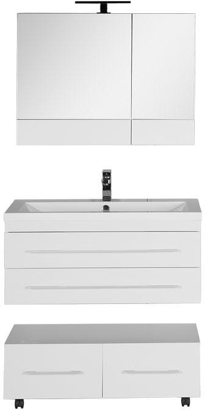 Тумба с раковиной Aquanet Нота 90 212856 подвесная Белая, купить, цена, заказать, магазин, доставка, скидка, промокод, купить, цена, заказать, магазин, доставка, скидка, промокод