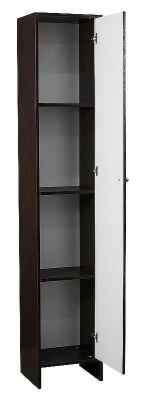 Шкаф пенал Stella Polar Монтоне 36 SP-00000159 Венге