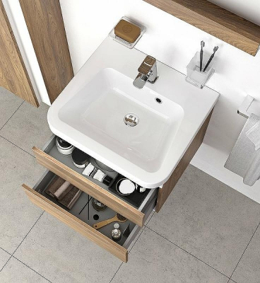 Тумба под раковину Ravak SD 10° II 65 X000001288 подвесная Темный Орех