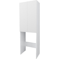 Шкаф пенал 1MarKa Wall 67 У79528 над стиральной машиной Белый глянцевый, купить, цена, заказать, магазин, доставка, скидка, промокод, купить, цена, заказать, магазин, доставка, скидка, промокод