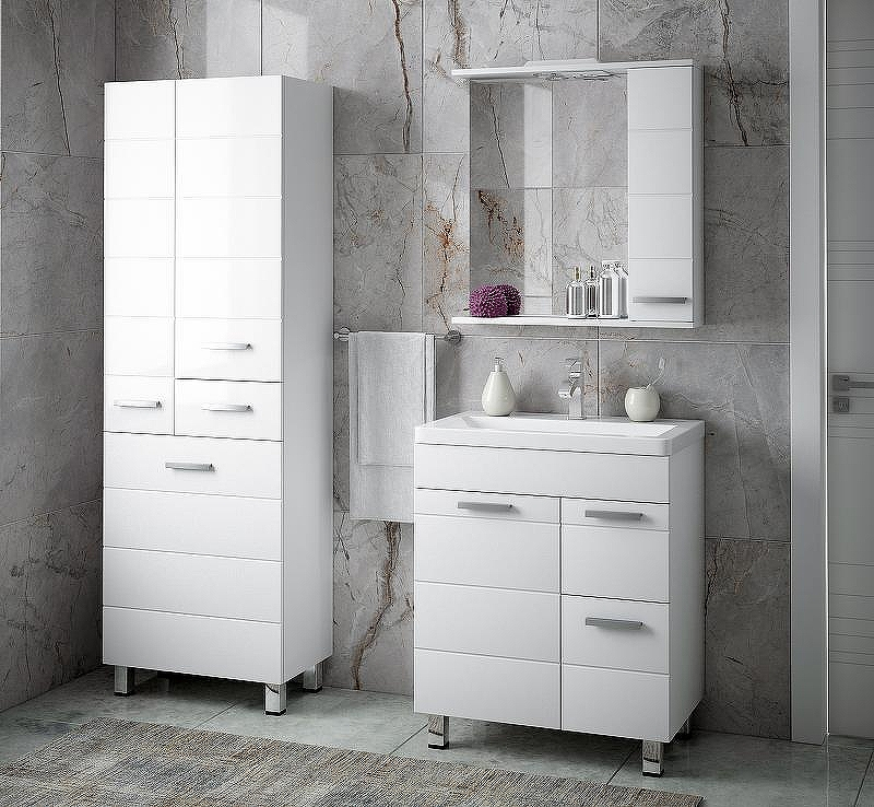 Зеркало со шкафом Corozo Денвер 60 SD-00000533 Белое, купить, цена, заказать, магазин, доставка, скидка, промокод, купить, цена, заказать, магазин, доставка, скидка, промокод