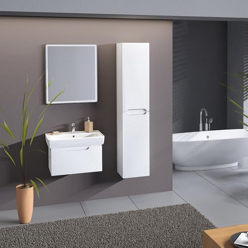 Тумба под раковину Dreja Tiny 60 99.0902 подвесная Белый глянец, купить, цена, заказать, магазин, доставка, скидка, промокод, купить, цена, заказать, магазин, доставка, скидка, промокод