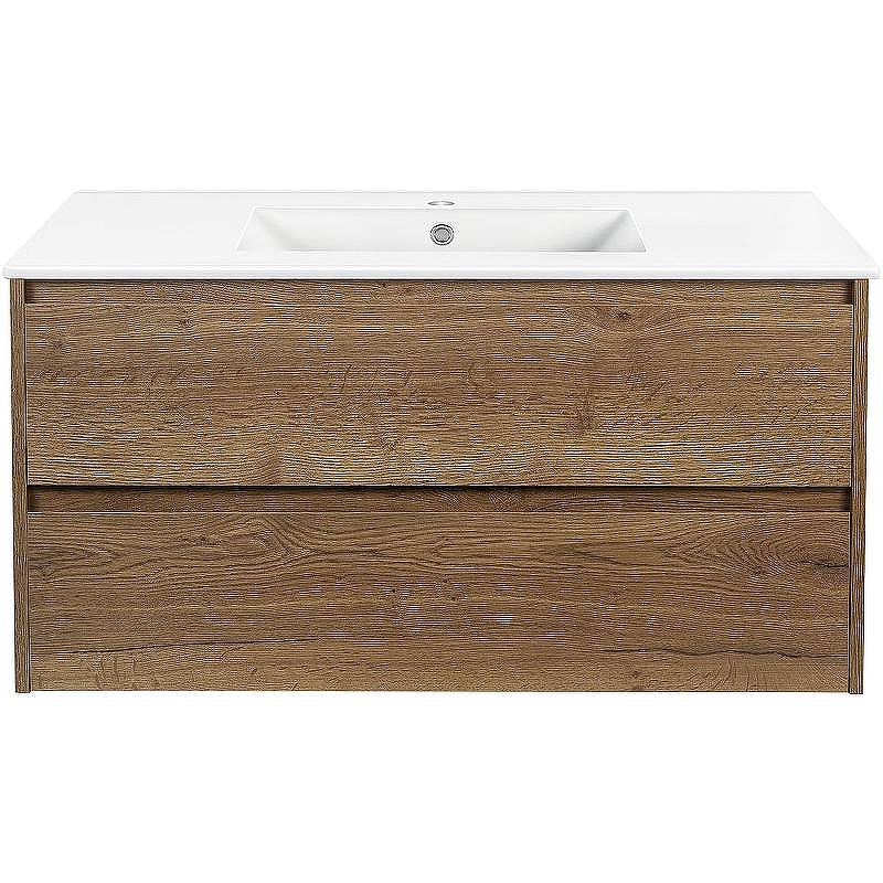 Тумба под раковину Vincea Gio 100 VMC-2G100TO подвесная T.Oak, купить, цена, заказать, магазин, доставка, скидка, промокод, купить, цена, заказать, магазин, доставка, скидка, промокод