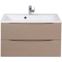 Тумба под раковину BelBagno Marino 80 MARINO-800-2C-SO-CL-P подвесная Capucino Lucido, купить, цена, заказать, магазин, доставка, скидка, промокод, купить, цена, заказать, магазин, доставка, скидка, промокод