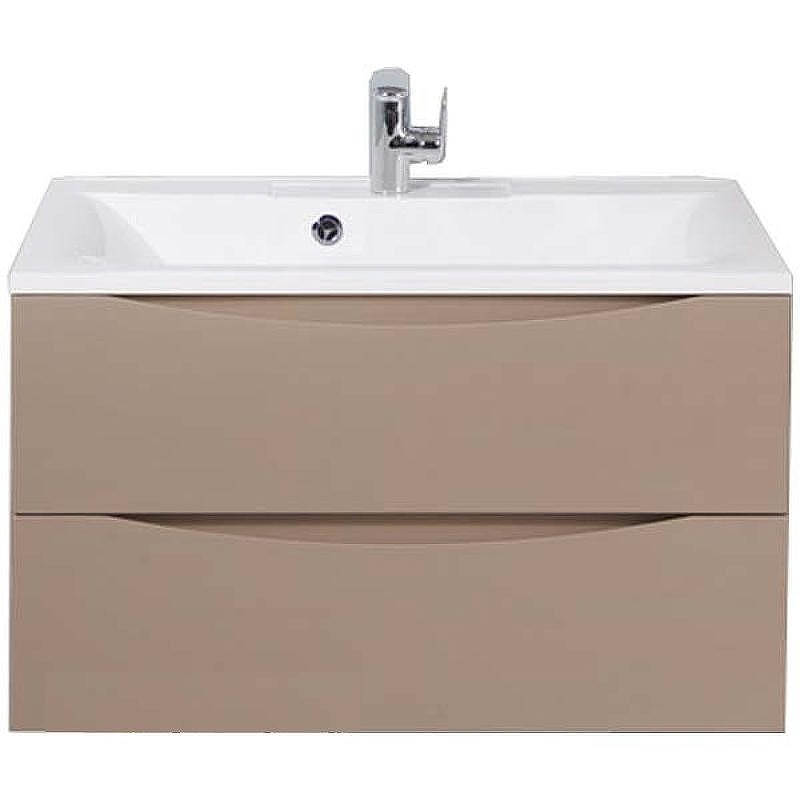 Тумба под раковину BelBagno Marino 80 MARINO-800-2C-SO-CL-P подвесная Capucino Lucido, купить, цена, заказать, магазин, доставка, скидка, промокод, купить, цена, заказать, магазин, доставка, скидка, промокод