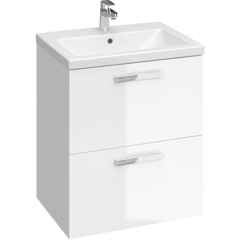 Тумба под раковину Cersanit Melar Como 60 64128 подвесная Белая, купить, цена, заказать, магазин, доставка, скидка, промокод, купить, цена, заказать, магазин, доставка, скидка, промокод