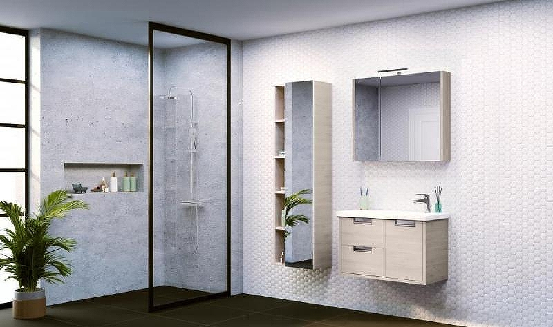 Тумба под раковину Roca Etna 80 857301445 подвесная Дуб верона, купить, цена, заказать, магазин, доставка, скидка, промокод, купить, цена, заказать, магазин, доставка, скидка, промокод