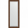 Зеркало Evoform Exclusive 132х52 BY 1157 с фацетом в багетной раме - Орех 65, купить, цена, заказать, магазин, доставка, скидка, промокод, купить, цена, заказать, магазин, доставка, скидка, промокод