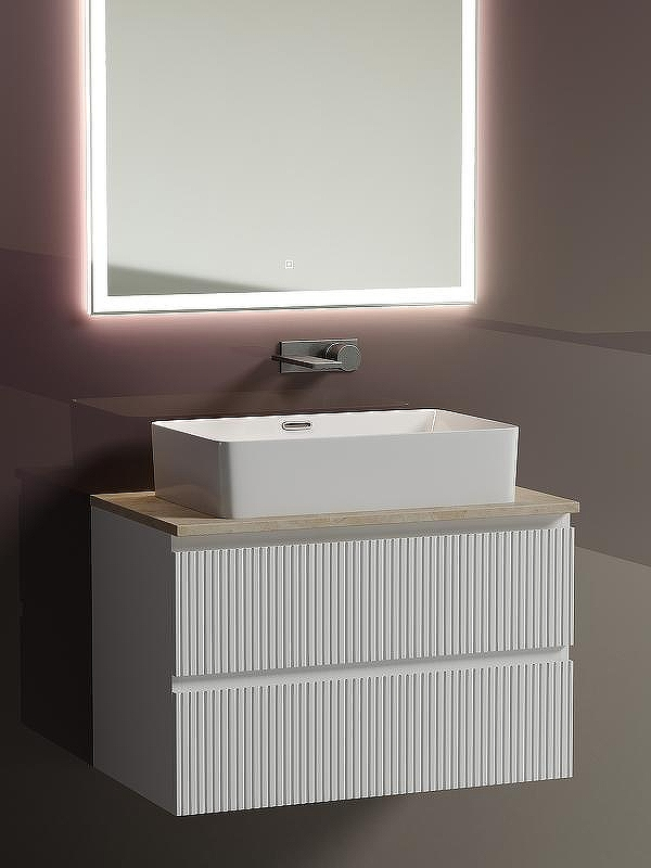 Тумба под раковину Sancos Snob T 80 SNT80W подвесная Bianco, купить, цена, заказать, магазин, доставка, скидка, промокод, купить, цена, заказать, магазин, доставка, скидка, промокод