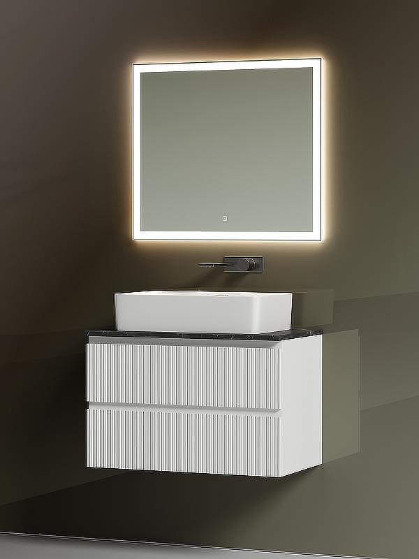 Тумба под раковину Sancos Snob T 80 SNT80W подвесная Bianco, купить, цена, заказать, магазин, доставка, скидка, промокод, купить, цена, заказать, магазин, доставка, скидка, промокод