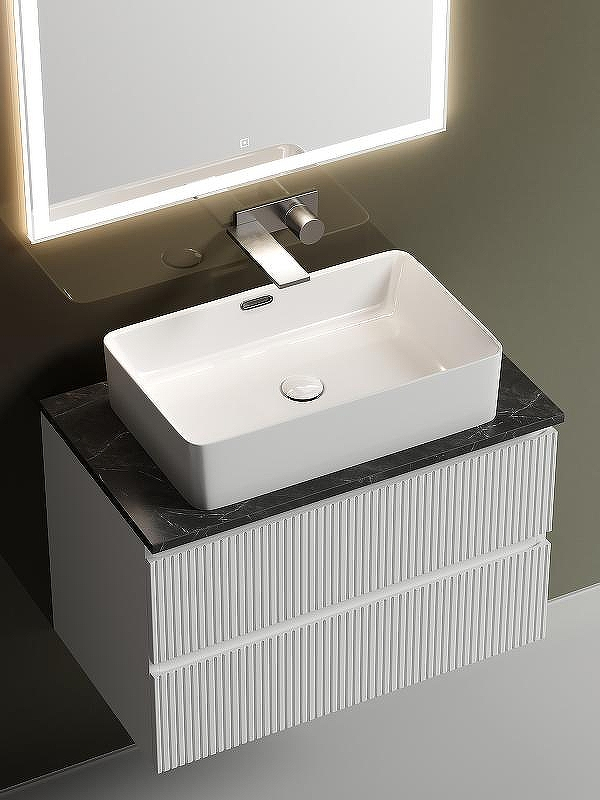 Тумба под раковину Sancos Snob T 80 SNT80W подвесная Bianco, купить, цена, заказать, магазин, доставка, скидка, промокод, купить, цена, заказать, магазин, доставка, скидка, промокод