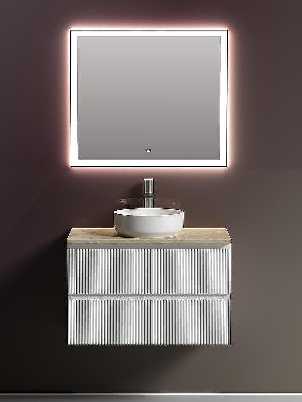 Тумба под раковину Sancos Snob T 80 SNT80W подвесная Bianco, купить, цена, заказать, магазин, доставка, скидка, промокод, купить, цена, заказать, магазин, доставка, скидка, промокод