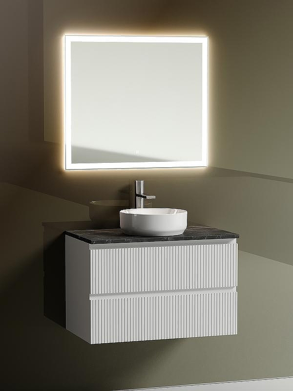 Тумба под раковину Sancos Snob T 80 SNT80W подвесная Bianco, купить, цена, заказать, магазин, доставка, скидка, промокод, купить, цена, заказать, магазин, доставка, скидка, промокод