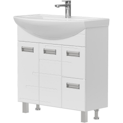 Тумба под раковину Volna Joli 80.2D.2Y tnJOLI80.2D.2Y-01 Белая