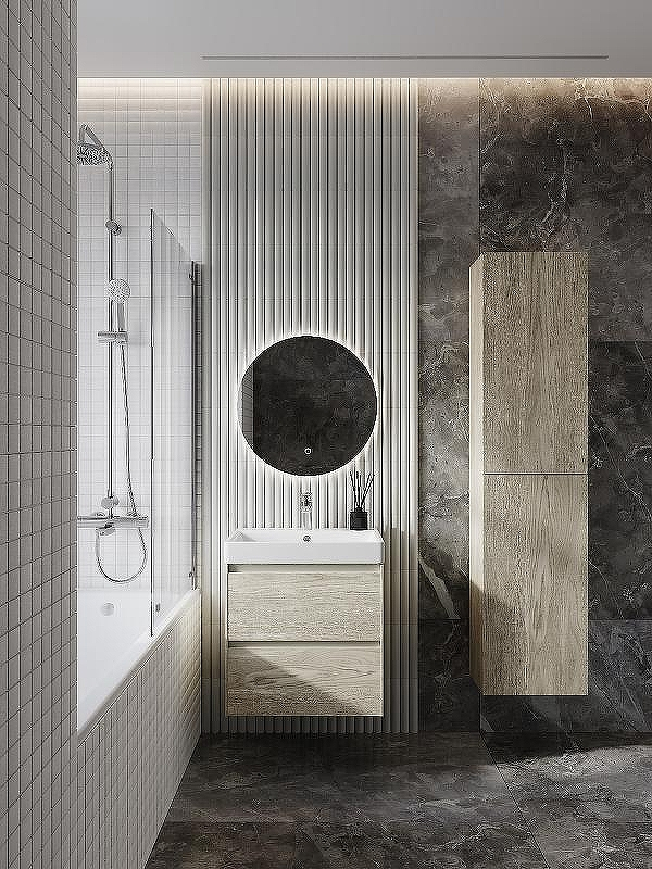 Шкаф пенал Roca Ona 40 A857635512 подвесной Светлый дуб, купить, цена, заказать, магазин, доставка, скидка, промокод, купить, цена, заказать, магазин, доставка, скидка, промокод