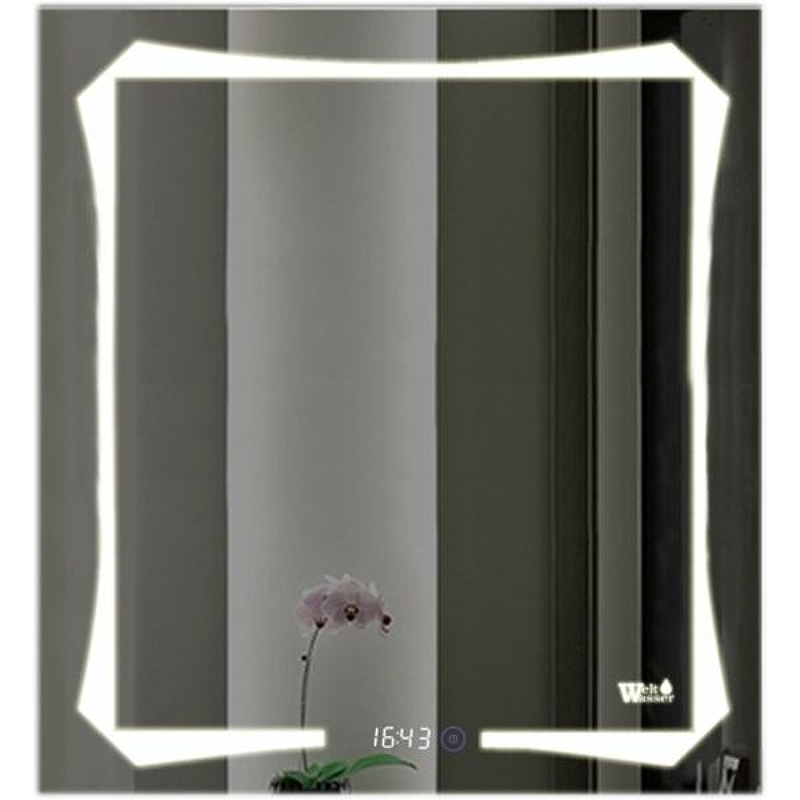 Зеркало WeltWasser Otto 60x80 с подсветкой и динамиками 10000000969 Хром, купить, цена, заказать, магазин, доставка, скидка, промокод, купить, цена, заказать, магазин, доставка, скидка, промокод