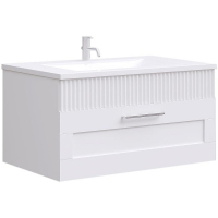 Тумба c раковиной SanVit Турин-1 75 kturin1075 подвесная Белая, купить, цена, заказать, магазин, доставка, скидка, промокод, купить, цена, заказать, магазин, доставка, скидка, промокод