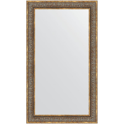 Зеркало Evoform Definite 143х83 BY 3319 в багетной раме - Вензель бронзовый 101