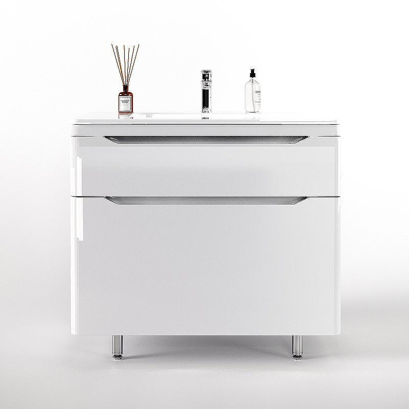 Тумба под раковину Style Line Марелла 90 Люкс Plus СС-00002417 Белый глянец антискрейтч, купить, цена, заказать, магазин, доставка, скидка, промокод, купить, цена, заказать, магазин, доставка, скидка, промокод