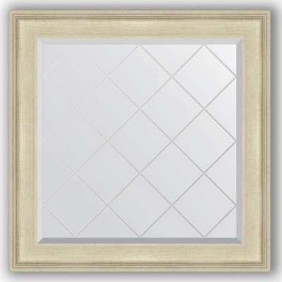 Зеркало Evoform Exclusive-G 88х88 Травленое серебро