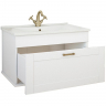 Тумба под раковину Sanflor Ванесса 75 С000005880 подвесная Белая матовая, купить, цена, заказать, магазин, доставка, скидка, промокод, купить, цена, заказать, магазин, доставка, скидка, промокод