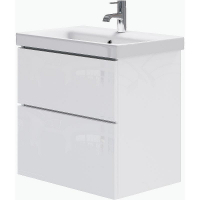 Тумба под раковину Bellezza Жаклин 65 4636410110013 подвесная Белая, купить, цена, заказать, магазин, доставка, скидка, промокод, купить, цена, заказать, магазин, доставка, скидка, промокод