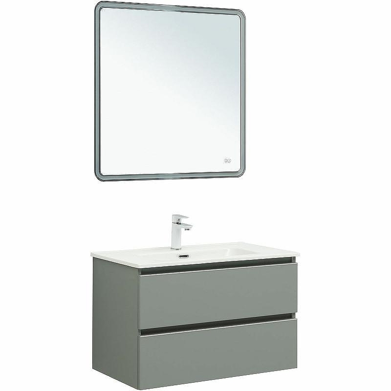 Тумба под раковину Aquanet Вега 80 329603 подвесная Мисти грин, купить, цена, заказать, магазин, доставка, скидка, промокод, купить, цена, заказать, магазин, доставка, скидка, промокод