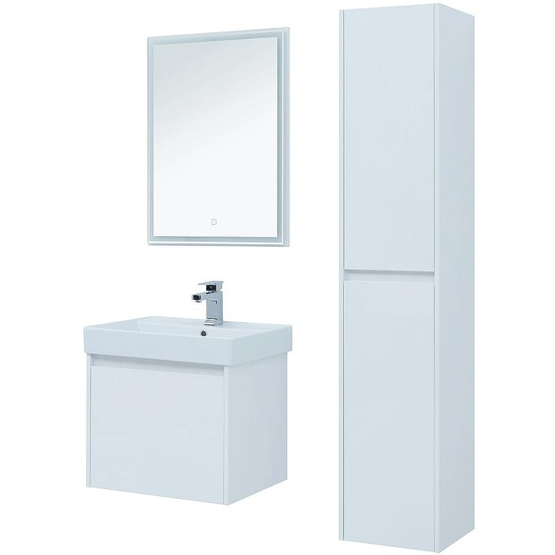 Комплект мебели для ванной Aquanet Nova Lite 60 242922 подвесной Белый, купить, цена, заказать, магазин, доставка, скидка, промокод, купить, цена, заказать, магазин, доставка, скидка, промокод