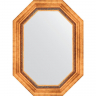 Зеркало Evoform Octagon 56x76 BY 7161 в багетной раме - Римское золото 88, купить, цена, заказать, магазин, доставка, скидка, промокод, купить, цена, заказать, магазин, доставка, скидка, промокод