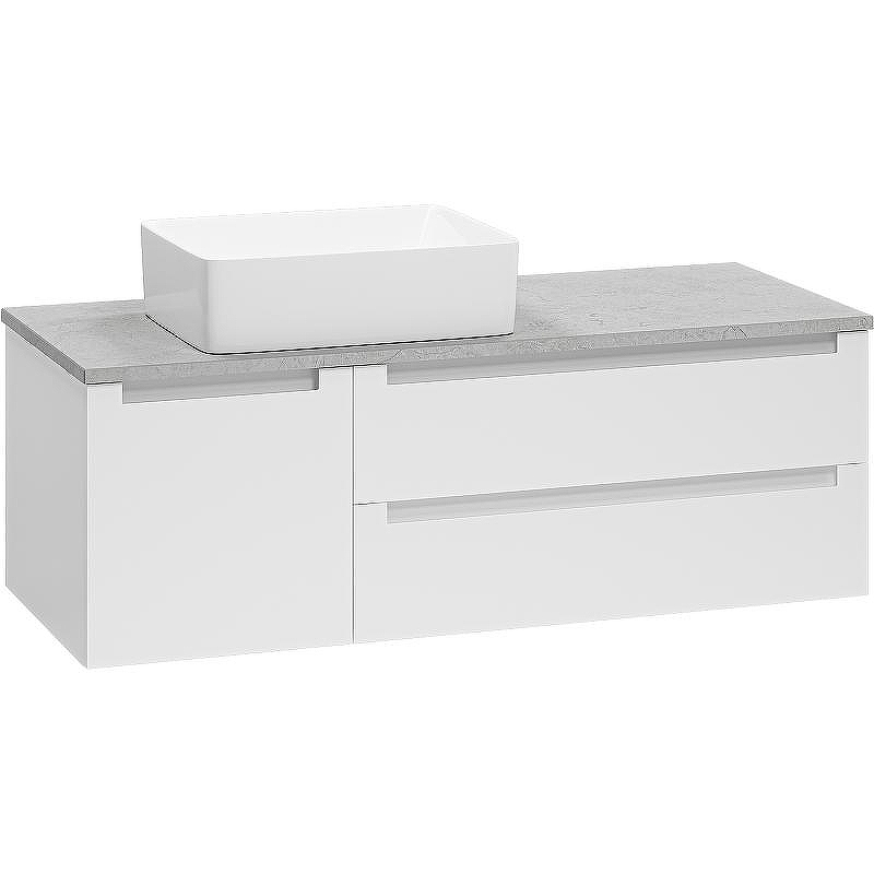 Тумба с раковиной Brevita Cargo 120 УТ000024163 подвесная Белая матовая, купить, цена, заказать, магазин, доставка, скидка, промокод, купить, цена, заказать, магазин, доставка, скидка, промокод