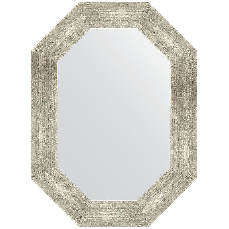 Зеркало Evoform Polygon 76х56 BY 7197 в багетной раме - Алюминий 90, купить, цена, заказать, магазин, доставка, скидка, промокод, купить, цена, заказать, магазин, доставка, скидка, промокод