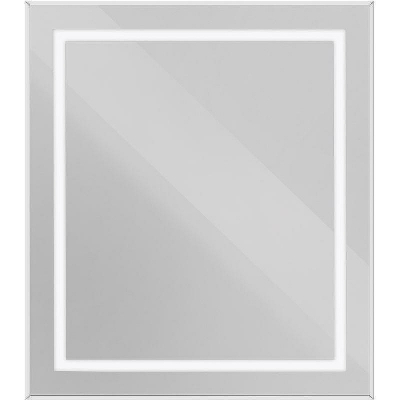 Зеркало BelBagno Kraft 70 SPC-KRAFT-700-800-SENS-AL с подсветкой Сатин с сенсорным выключателем