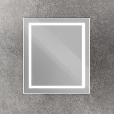 Зеркало BelBagno Kraft 70 SPC-KRAFT-700-800-SENS-AL с подсветкой Сатин с сенсорным выключателем