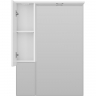Зеркало со шкафом Misty Чегет 75 L П-Чег-02075-01Л с подсветкой Белое глянцевое, купить, цена, заказать, магазин, доставка, скидка, промокод, купить, цена, заказать, магазин, доставка, скидка, промокод