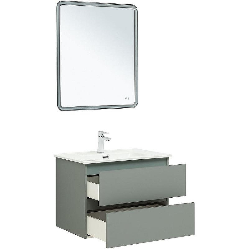 Тумба под раковину Aquanet Вега 2.0 70 337960 подвесная Мисти грин, купить, цена, заказать, магазин, доставка, скидка, промокод, купить, цена, заказать, магазин, доставка, скидка, промокод