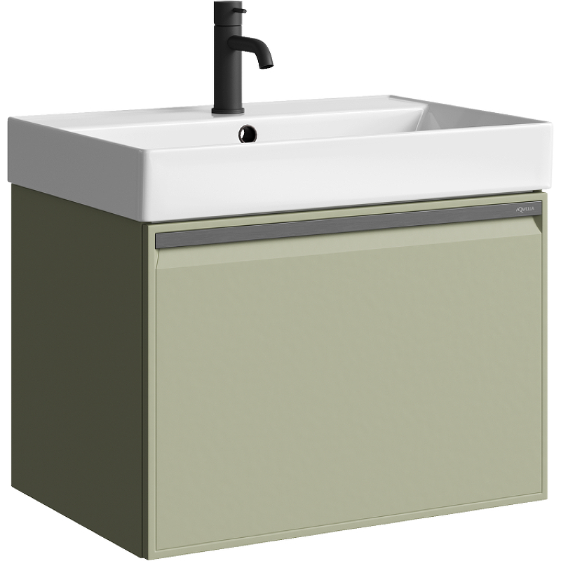 Тумба под раковину Aqwella Pure 65 PUR0165SH подвесная Шалфей зеленый, купить, цена, заказать, магазин, доставка, скидка, промокод, купить, цена, заказать, магазин, доставка, скидка, промокод