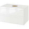 Тумба под раковину Excellent Finli 80 MLEX.1102.800.WHWH подвесная Белый глянец, купить, цена, заказать, магазин, доставка, скидка, промокод, купить, цена, заказать, магазин, доставка, скидка, промокод