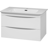 Тумба с раковиной Misty Мираж 80 УТ000025391 подвесная Белая, купить, цена, заказать, магазин, доставка, скидка, промокод, купить, цена, заказать, магазин, доставка, скидка, промокод