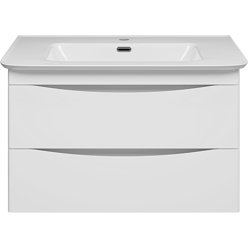 Тумба с раковиной Misty Мираж 80 УТ000025391 подвесная Белая, купить, цена, заказать, магазин, доставка, скидка, промокод, купить, цена, заказать, магазин, доставка, скидка, промокод