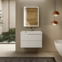 Тумба под раковину AQUAme S3 80 AQM900380WH подвесная цвет Белый глянцевый, купить, цена, заказать, магазин, доставка, скидка, промокод, купить, цена, заказать, магазин, доставка, скидка, промокод