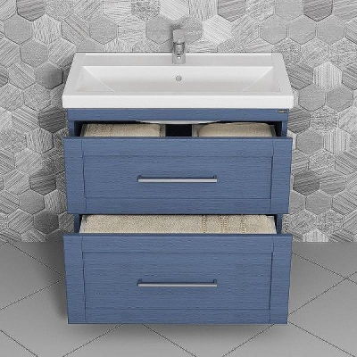 Тумба под раковину СанТа Венера 80 221015 Дуб адриатика