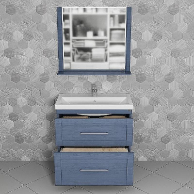 Тумба под раковину СанТа Венера 80 221015 Дуб адриатика