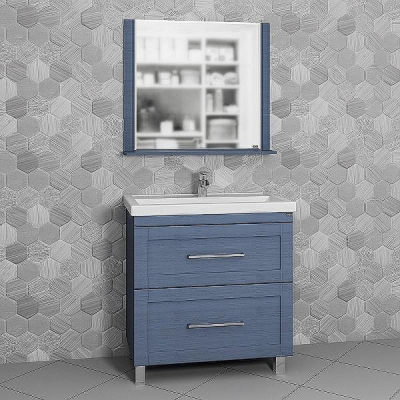 Тумба под раковину СанТа Венера 80 221015 Дуб адриатика