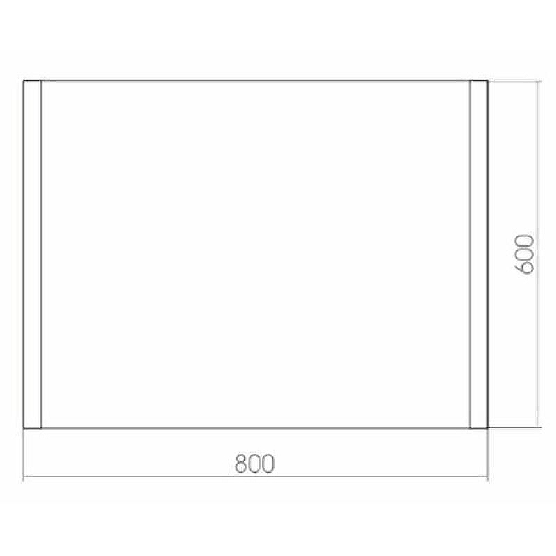 Зеркало Creto Vessel 80 9-800600V с подсветкой с датчиком движения, купить, цена, заказать, магазин, доставка, скидка, промокод, купить, цена, заказать, магазин, доставка, скидка, промокод