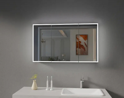 Зеркальный шкаф Esbano 120 ESMT3812D с подсветкой с инфракрасным выключателем