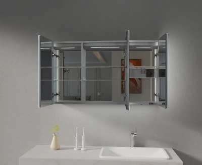 Зеркальный шкаф Esbano 120 ESMT3812D с подсветкой с инфракрасным выключателем