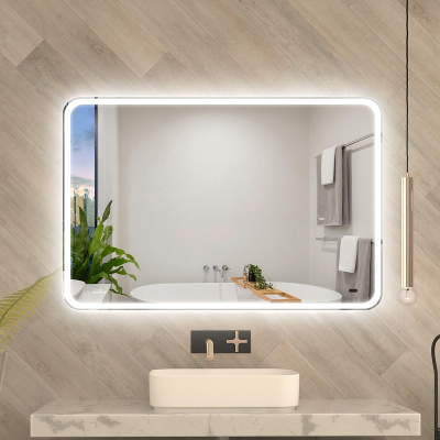 Зеркало Mixline Турин-2 120 555288 с подсветкой с бесконтактным выключателем