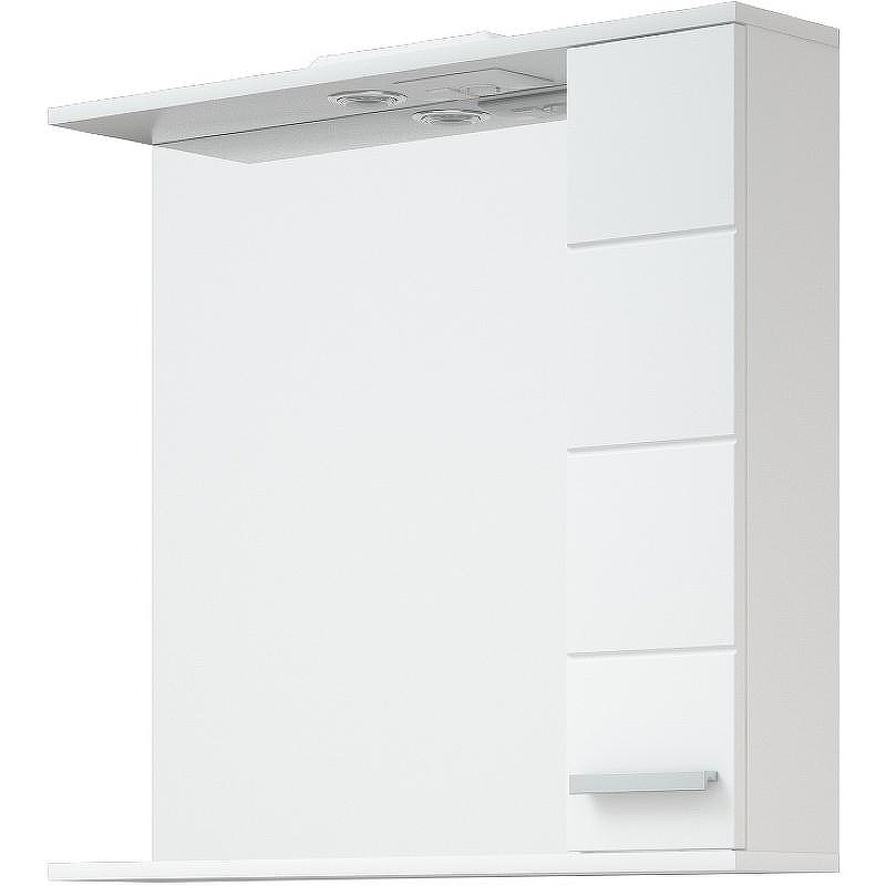 Зеркало со шкафом Corozo Денвер 80 SD-00000532 Белое, купить, цена, заказать, магазин, доставка, скидка, промокод, купить, цена, заказать, магазин, доставка, скидка, промокод