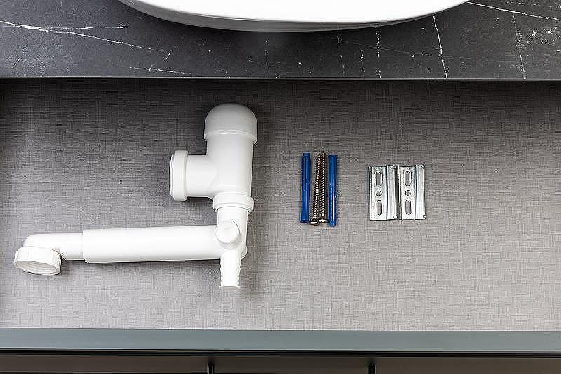 Тумба под раковину La Fenice Cubo 90 FNC-01-CUB-G-90 подвесная Серая матовая, купить, цена, заказать, магазин, доставка, скидка, промокод, купить, цена, заказать, магазин, доставка, скидка, промокод