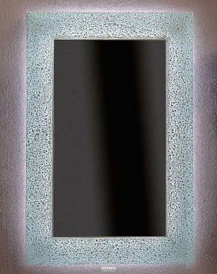 Зеркало Boheme Armadi Art NeoArt Aura 60 537 с подсветкой Белое